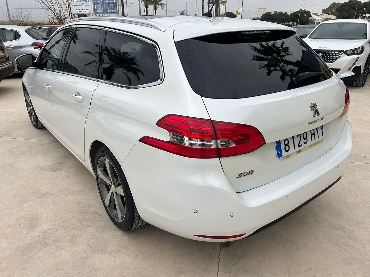 PEUGEOT 308 SW ALLURE 1.6 BLUE HDI SPANISH LHD IN SPAIN 202000 MILES SUPERB 2014